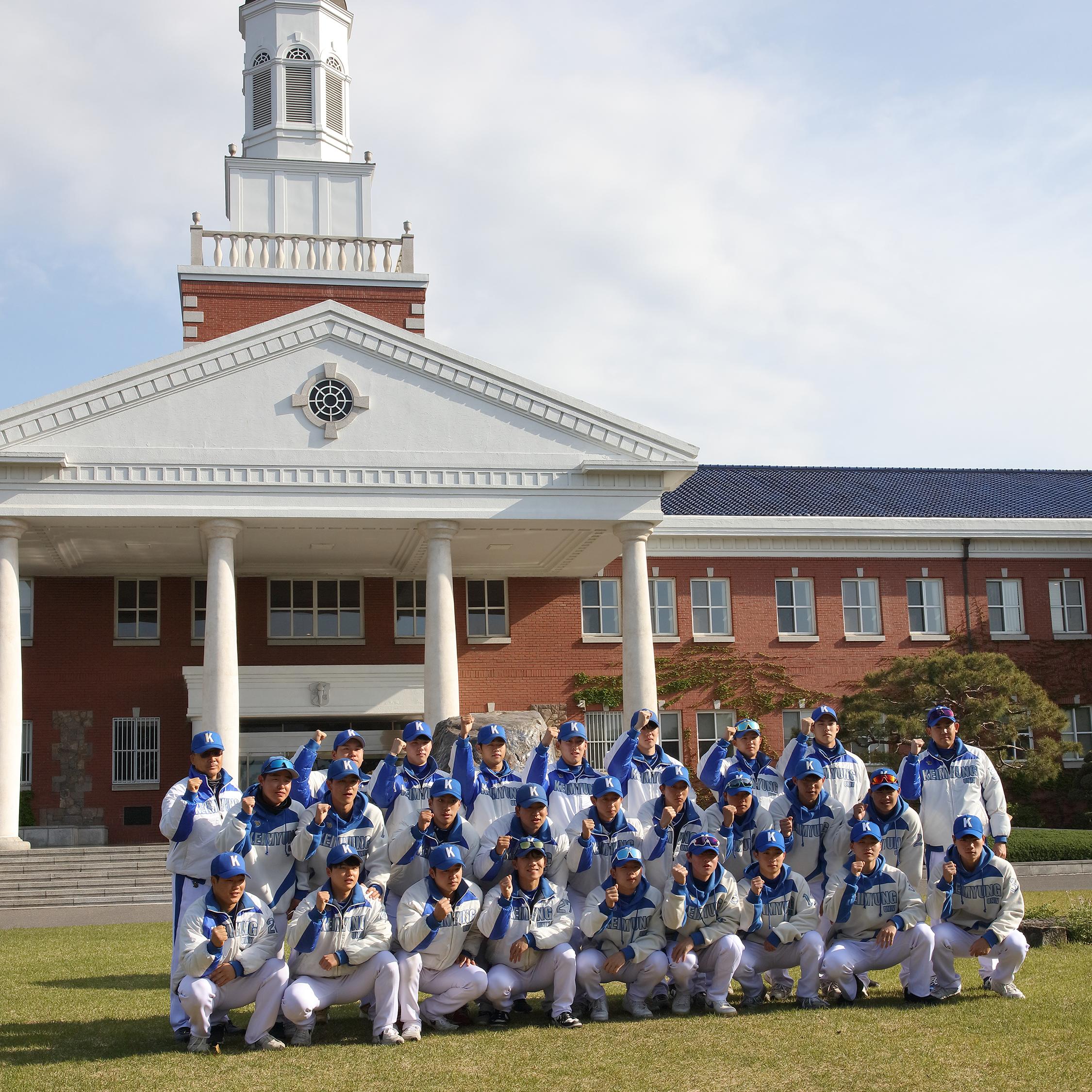 야구부 선수단