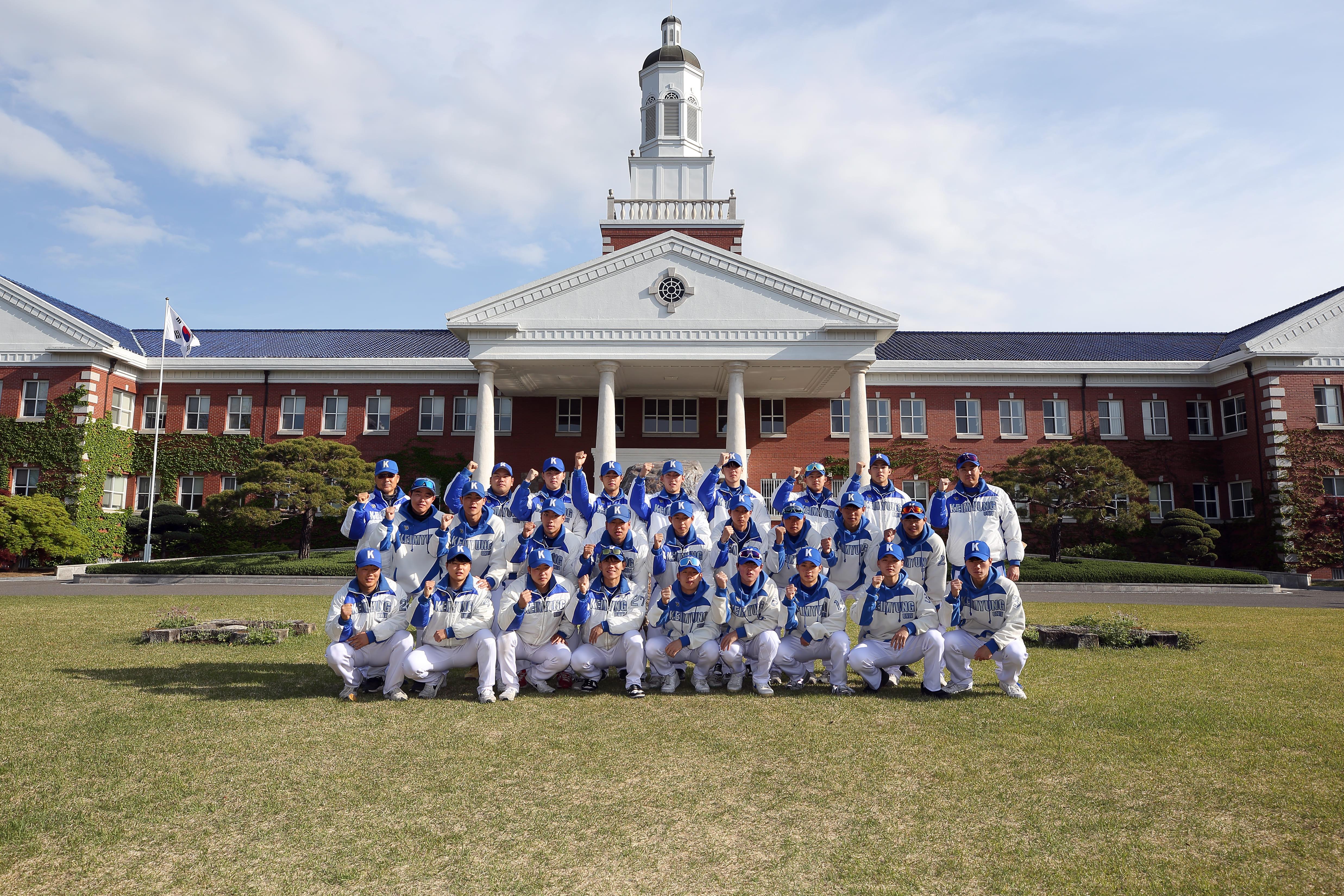 야구부 단체사진